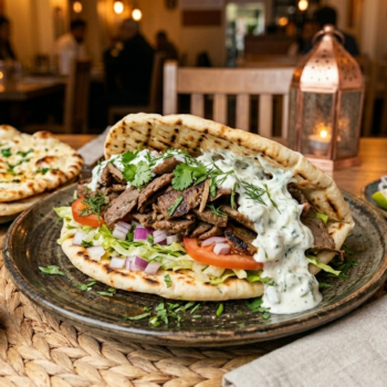 Beef Gyro Pita