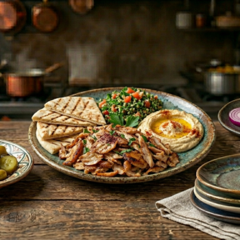 Chicken Shawarma Plate