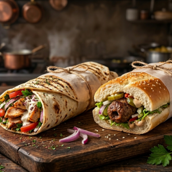 Saj & Samoon Wraps